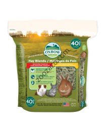 Сено от тимотейка и трева от овощна градина за гризачи, 1,130 кг. - Oxbow Hay Blends – Western Timothy & Orchard